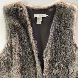 INTERMIX Jackets & Coats - Gray rabbit fur vest INTERMIX Jackets & Coats - Gray rabbit fur vest